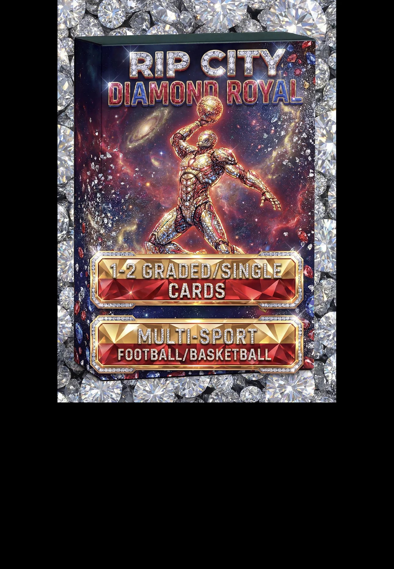 Diamond Royal Multi Sport Pack 1-2 Guaranteed Graded/Single Cards Per Sealed Pack *Limited 200 pack*s