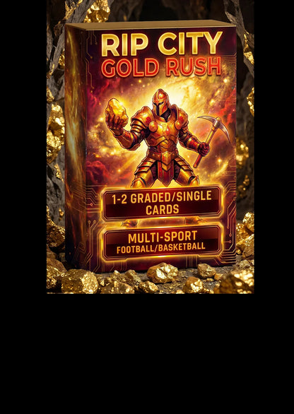 Gold Rush Multi Sport Pack 1-2 Guaranteed Graded/Single Cards Per Sealed Pack